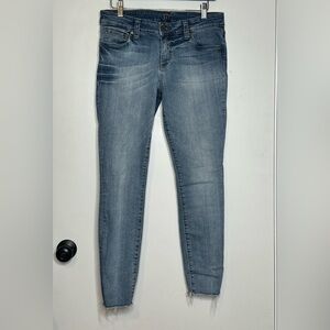 KUT‎ From The Kloth Ankle Skinny Denim Women’s Jeans Size 6 Light Blue Stretch
